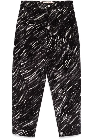 Marni Crayon-print trousers