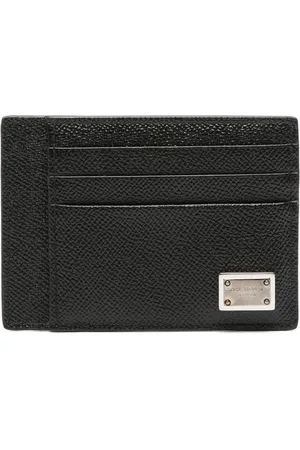Dolce & Gabbana Dauphine leather card holder