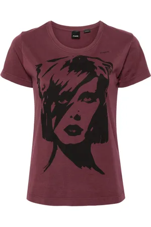 Pinko Bowie-print T-shirt