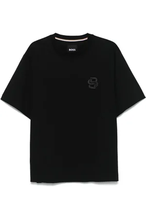 HUGO BOSS Logo-embroidered T-shirt