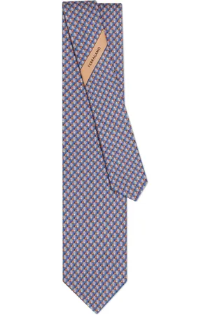 Salvatore Ferragamo Tennis print tie