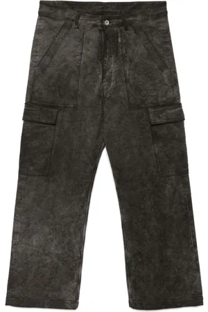 Rick Owens Distressed cargo trousers