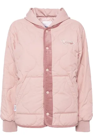 Chocoolate Hooded puffer jacket