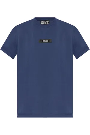 VERSACE Logo-patch T-shirt
