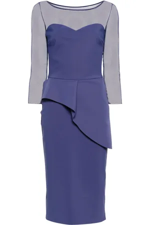 CHIARA BONI Skip Illusion Bis midi dress