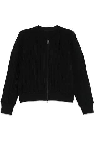 PLEATS PLEASE ISSEY MIYAKE Crepe Knit jacket