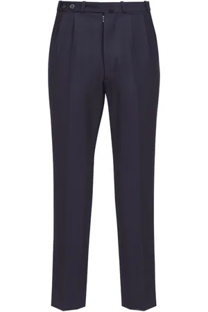 Maison Margiela Virgin-wool cropped trousers