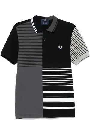 Fred Perry X Beams striped polo shirt