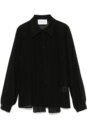 Kaos Pleat-detail shirt