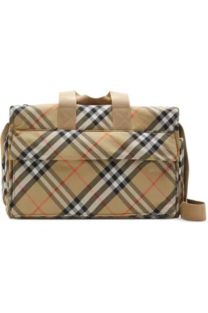 Burberry Checked changing bag