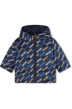Kenzo Reversible logo-print puffer jacket