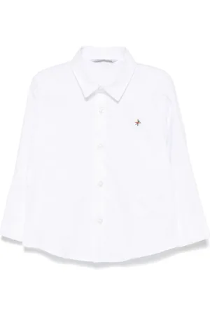 Manuel Ritz Embroidered-logo shirt