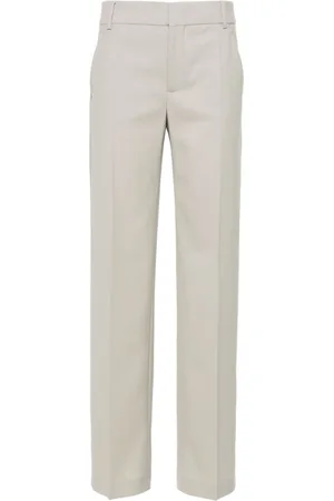 Moschino Pressed-crease trousers