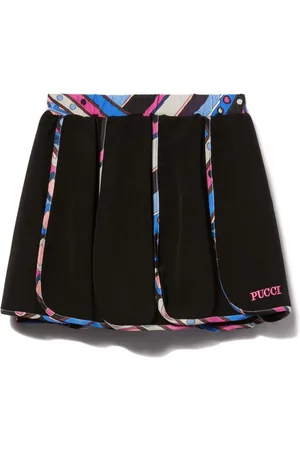 PUCCI Junior Vivara-print skirt