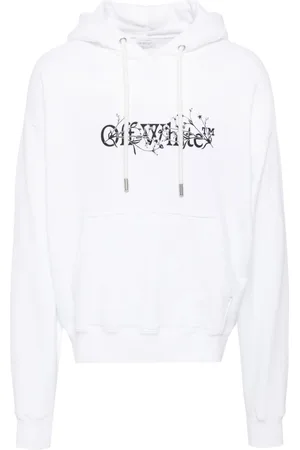 OFF-WHITE Bookish flower skate hoodie