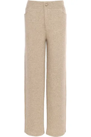 Barrie Cashmere-blend trousers
