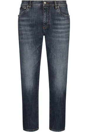 Dolce & Gabbana Washed tapered jeans