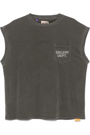 GALLERY DEPT. Logo-print sleeveless T-shirt