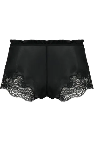 CARINE GILSON Calais-Caudry lace pajama bottoms