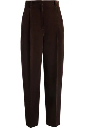 Bally Pleated corduroy trousers