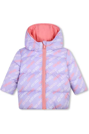 Kenzo Logo-print reversible puffer jacket