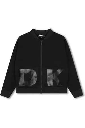 DKNY Logo-print bomber jacket