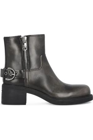 Pinko Alys 50mm leather boots