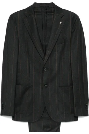 LUIGI BIANCHI MANTOVA Pinstriped suit