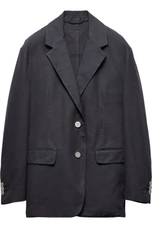 Prada Single-breasted cotton blazer