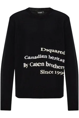 Dsquared2 Text-embroidered sweater