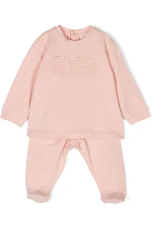 Elisabetta Franchi Embroidered-logo pajamas