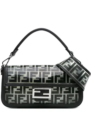 Fendi 2010-2023 Medium Zucca PVC Baguette satchel