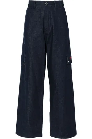 OFF-WHITE Script cargo jeans