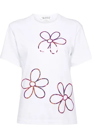 Comme des Garçons Floral print T-shirt