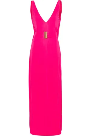 Pinko Cabreo V-neck maxi dress