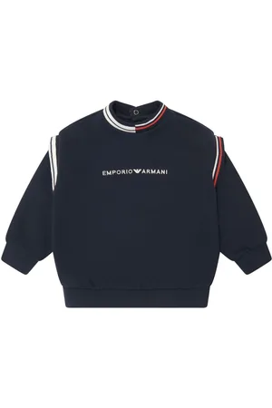 Emporio Armani Logo-embroidered sweatshirt