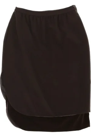 VALENTINO GARAVANI 1980s layered skirt
