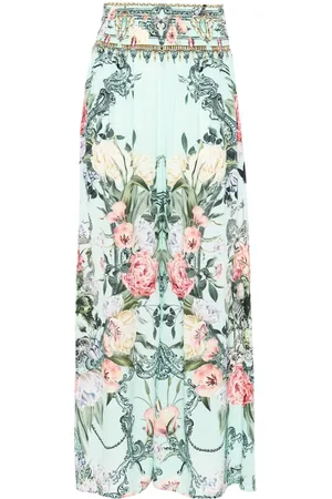 Camilla Petal Promise Land wide-leg trousers