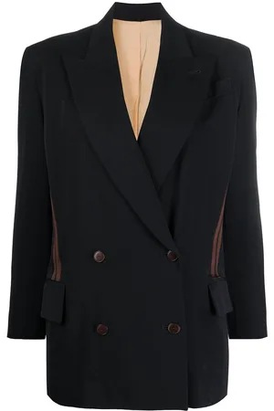 Jean Paul Gaultier 1990s striped appliqués jacket