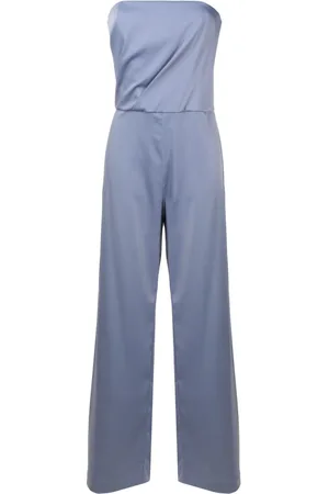 Lethicia Bronstein Crepe bandeau-style jumpsuit