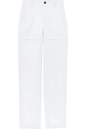 Proenza Schouler Mid-rise cotton cargo pants