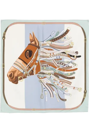 Longchamp Tête de Cheval scarf