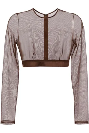 Kiki de Montparnasse Illusion cropped top