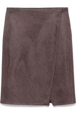 Serafini Wrap midi skirt