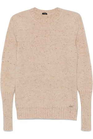 Kiton Speckle-knit jumper