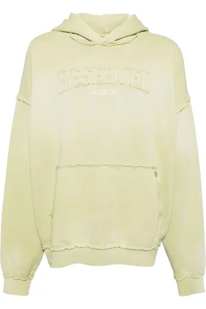 Izzue Slogan-patched hoodie