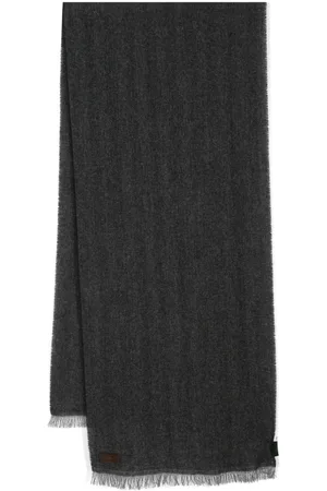 CANALI Herringbone scarf