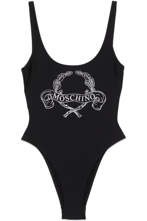 Moschino Logo-print swimsuit