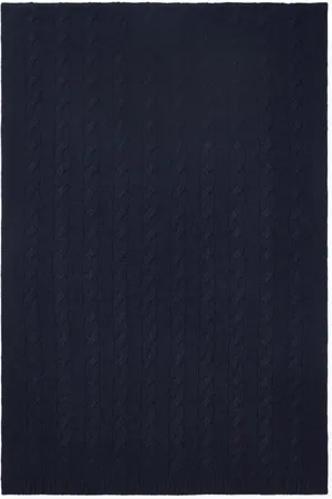Ralph Lauren Cable-knit cashmere scarf