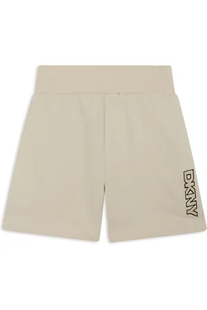 DKNY Logo-appliqué shorts